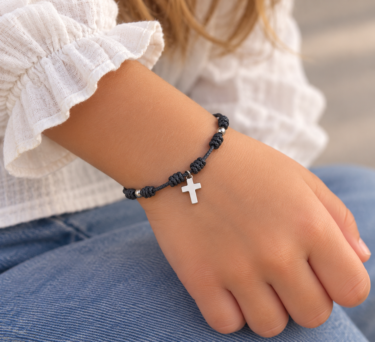 Pulsera Crucecita Plata 925