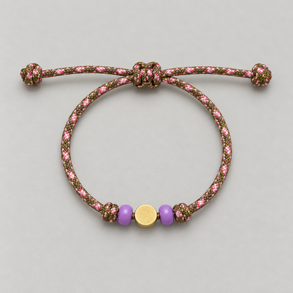 Pack Pulsera formas doradas con bolitas evento