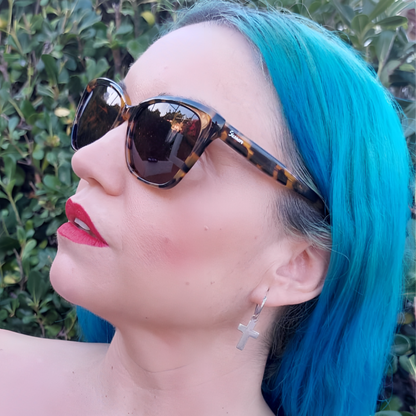 Gafas de sol con estampado "leopardo"